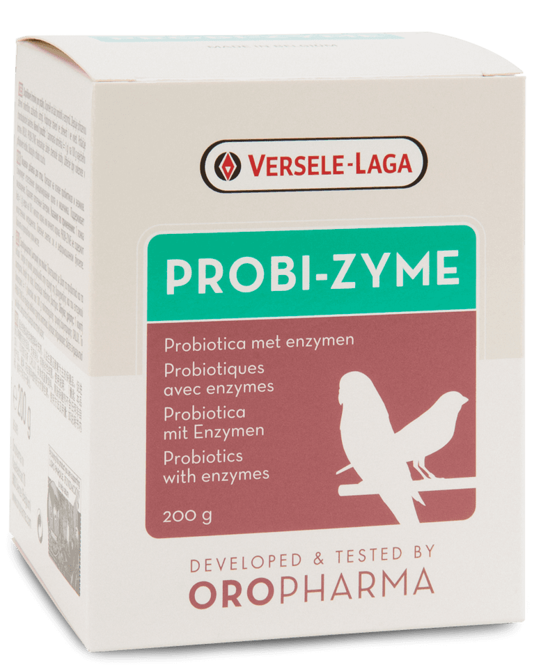 Oropharma Probi-Zyme 

 Product presentation 
Complementary feed for birds. Oropharma Probi-Zyme is a combination of probiotics and digestive enzymes. This dietary supplement promo