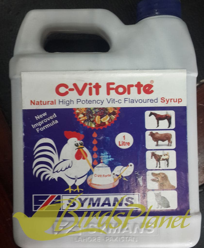 1 Liter pack 
 C-Vit Forte Natural High Potency Vit-C Flavored Syrup 

 The botanical source of vitamin C is more powerful and effective in all respects than the synthetic source. 