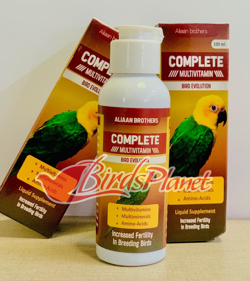 A reproductive liquid supplement formulated with natural ingredients to help in developing sex hormones in both male and female birds. It is enriched with essential amino acids to 