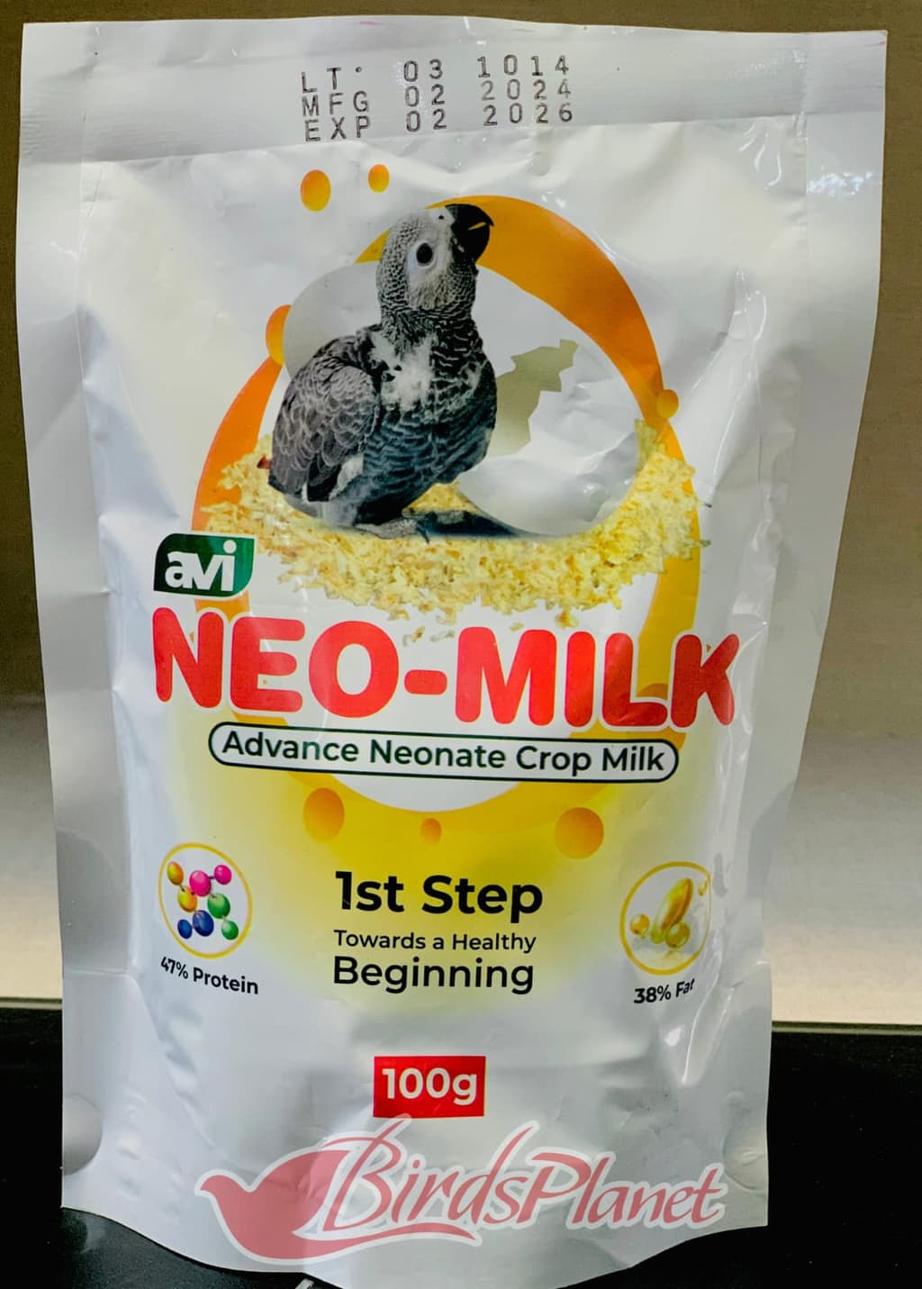 AVi Neo Milk is a supplementary crop milk formula for nestlings that serves to optimize the rearing results .it is a highly concentrated and digestible formula especially recommend