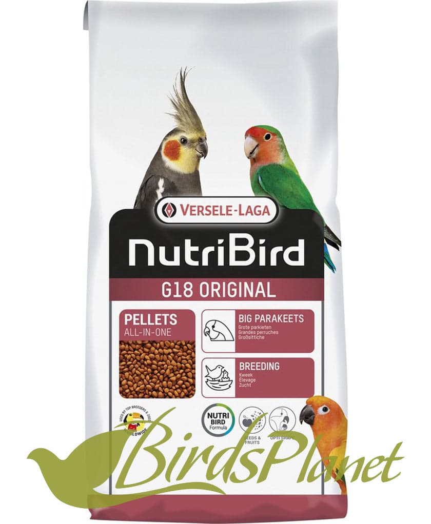 Extruded pellets - Breeding food for big parakeets - monocolour 
 Scientifically approved composition with all the nutrients your birds need. Completely consumable, prevents select