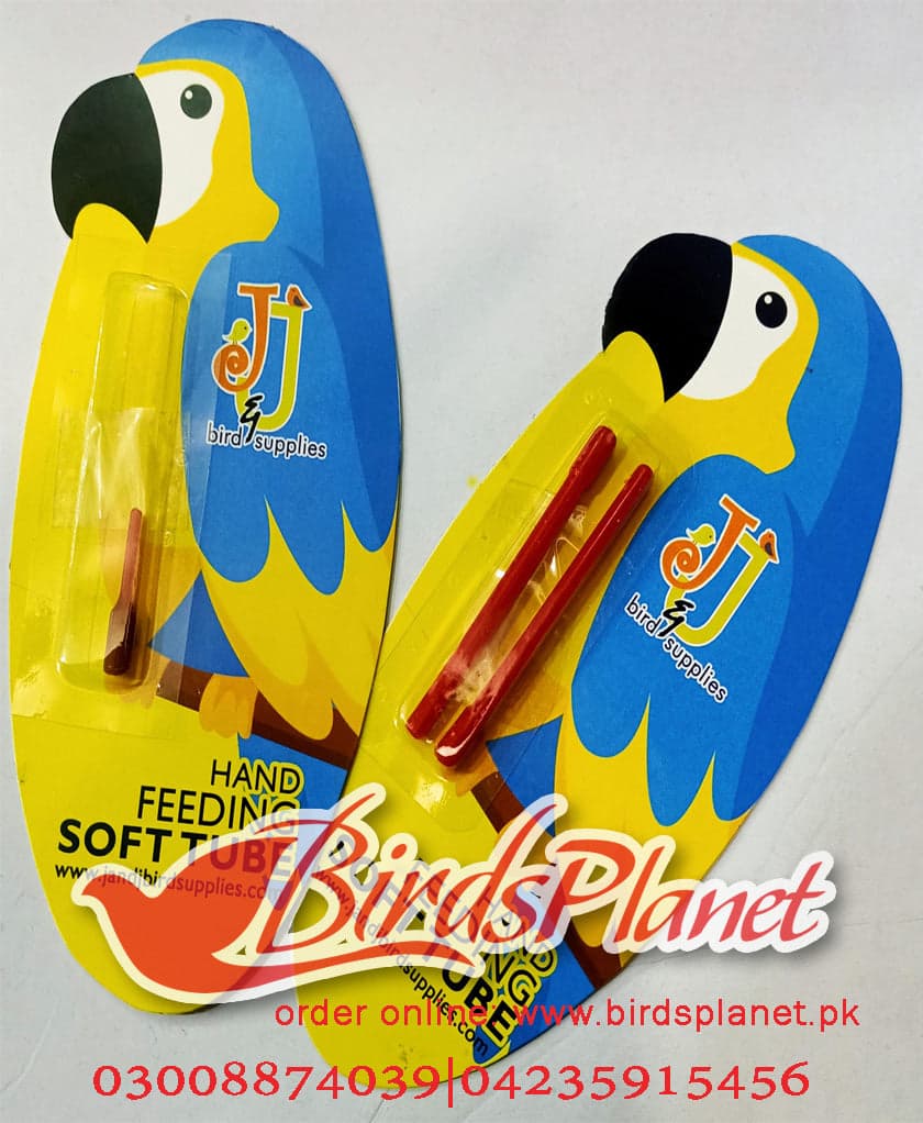 Hand Feeding Soft Tube for all type of parrot and pigeon babies

 ہینڈ فیڈنگ سافٹ ٹیوب میں مختلف سائز دستیاب ہوں گے جو کہ ایک دن کے طوطوں، فنچ یا کبوتر کے بچے کے مکمل سیلف ہونے تک 