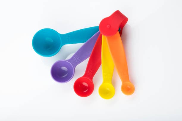 Pack of 5 Spoons: 1.25ml, 2.5ml, 5ml, 7.5ml ,15ml