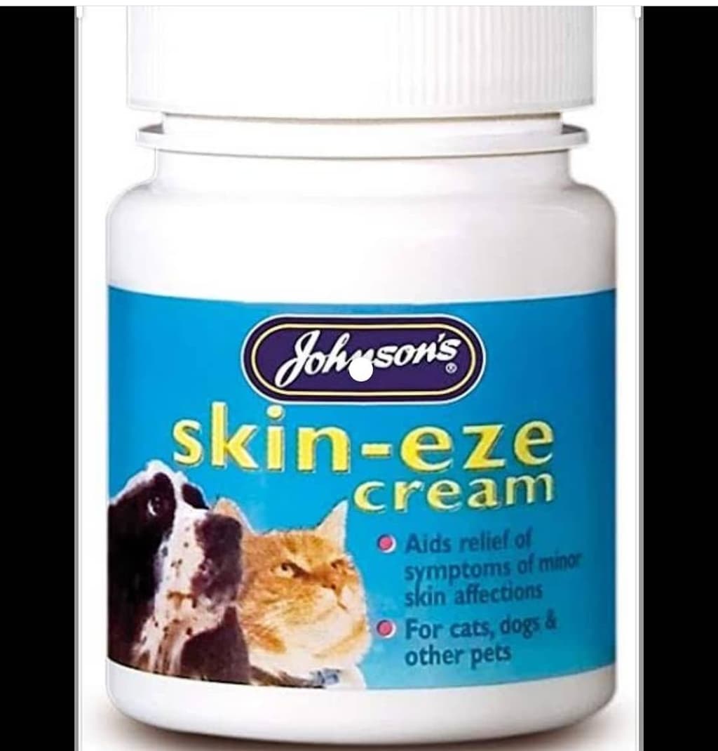 Johnson's Veterinary Skin-Eze Cream ✔️Aids Relief of Minor Skin Irritation ✔️For Cats and Dogs ✔️Soothing cream