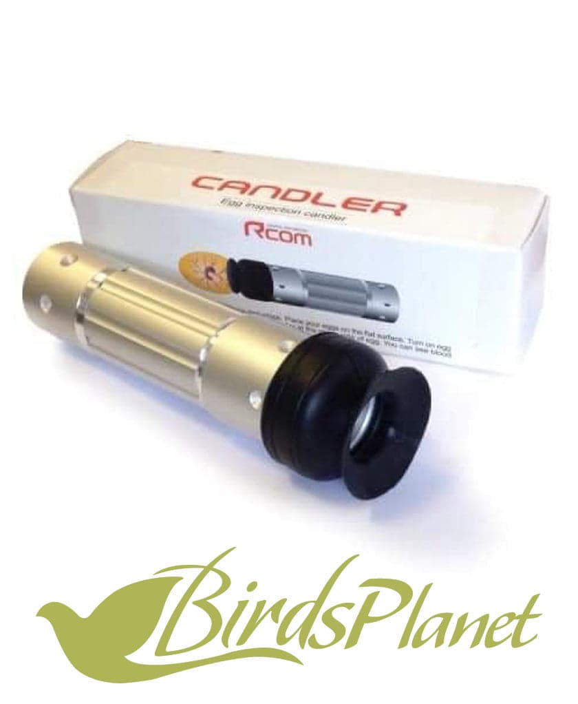 High Lumens Egg Candler Cool light ! 

 This Egg Candler provides 120 lumens of cool light for the ultra safe lumination of your eggs 

 Like all R-com products, this Egg Candler i