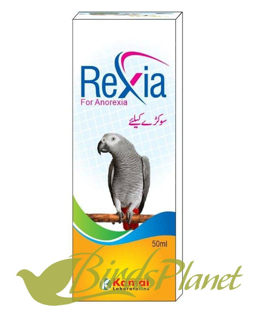 This remedy help the bird to rcover from the following symptoms of anroxia: 
 Loss of appetite
 Lethargy
 General inactivity
 Prominent keel bone 
 loss of waight
 loose in egg cou