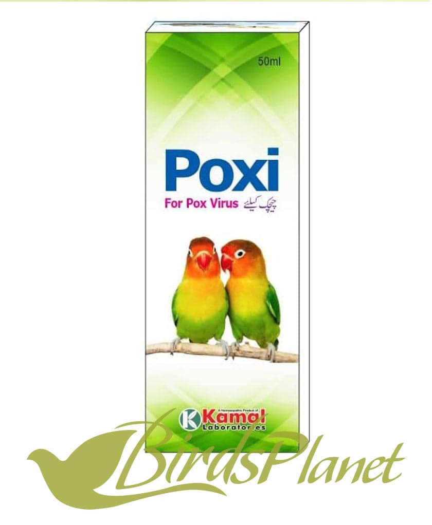 This medicine helps the bird to recover from followling: 
 Swollen Eyes 
 Sticky transparent discharge from the Eyes
 pox or abscesses around the Eyes
 inflammation of the inner th