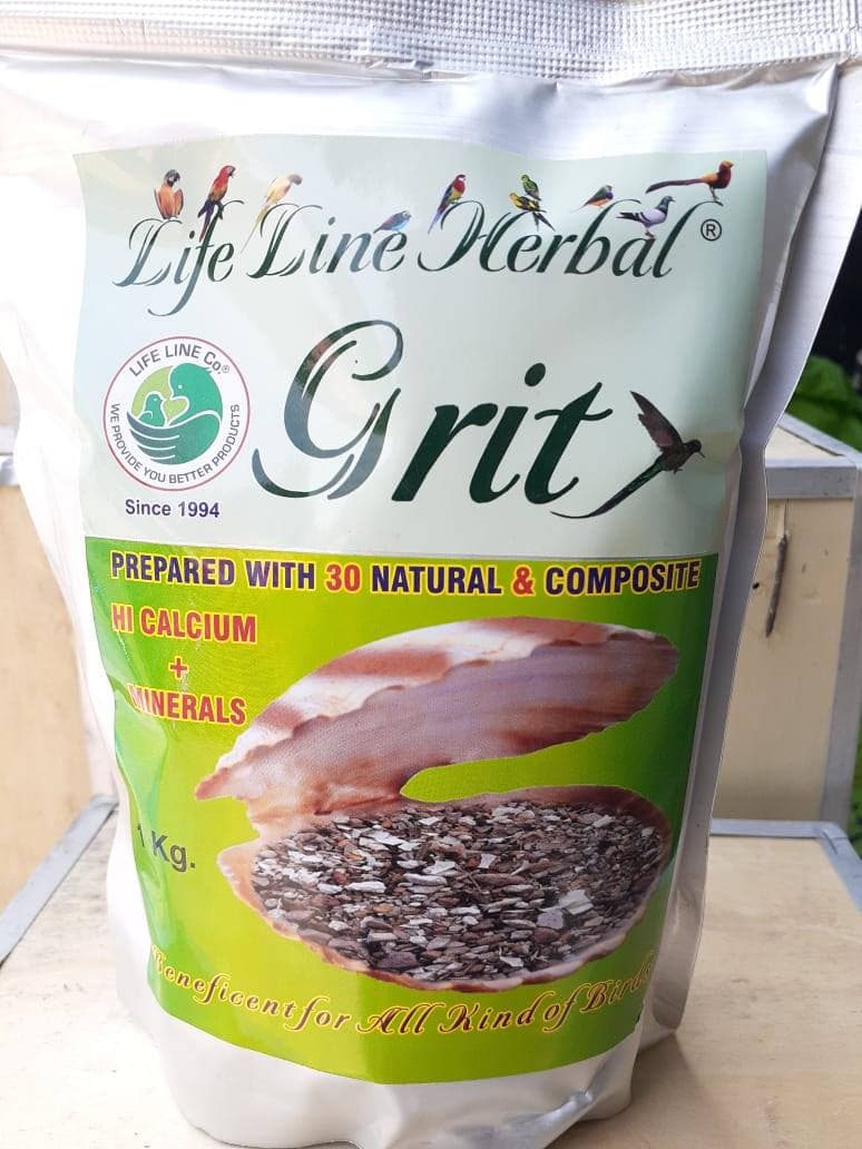 Life Line Grit (Herbal) 
 Prepade with 30 Natural & composite
 Its use improve the digestive system. Giord remains healthy and the consumption of natural food turns better.
 its pr