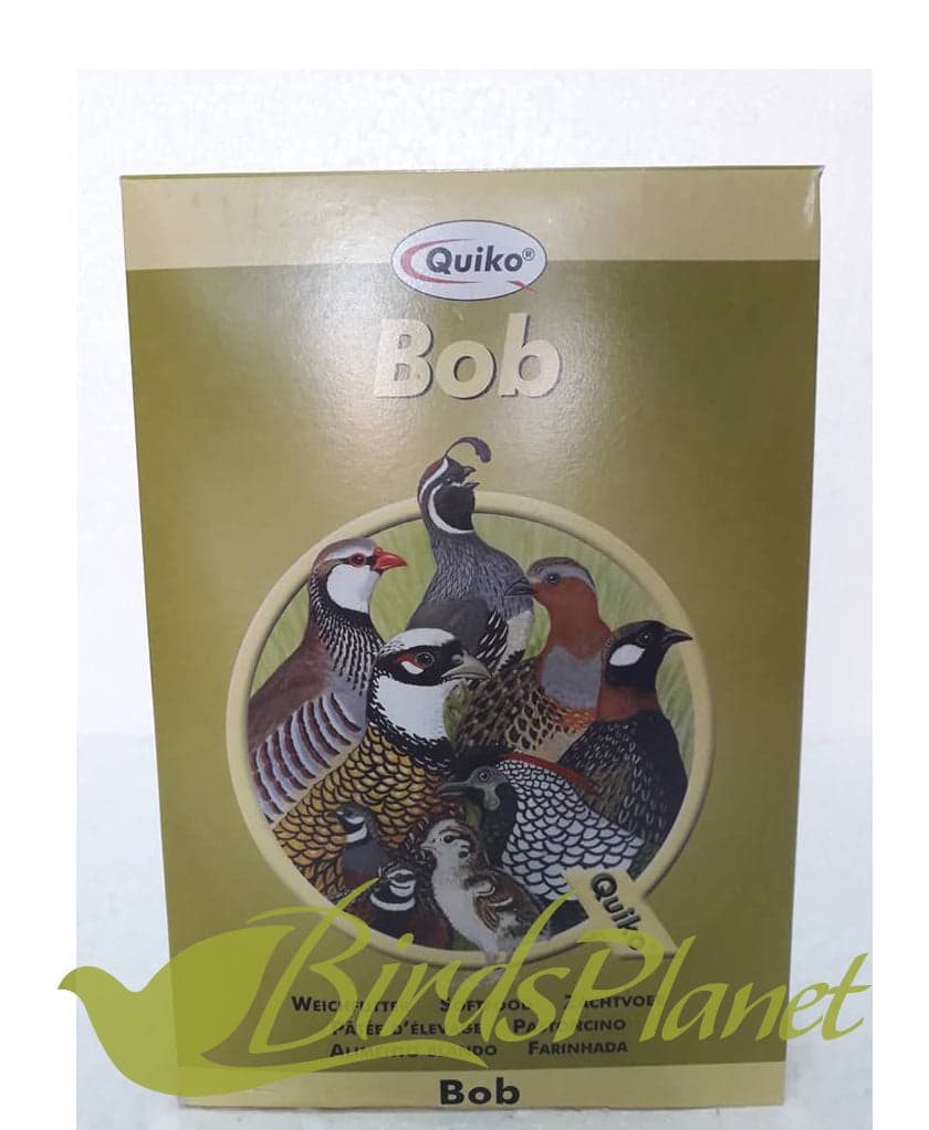 Quiko® Bob Soft food for pheasants, quails 

 Quiko Bob meets the nutritional requirements for game birds, including

pheasants, quails and related species. Can fed in conjunction