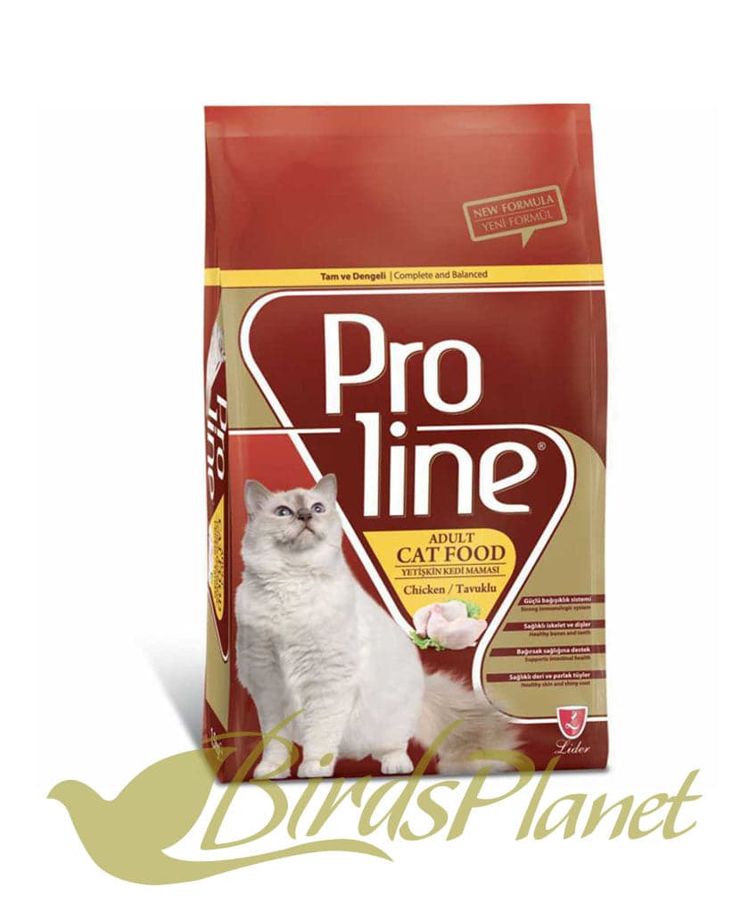 Proline Adult Cat Food Chicken 
 Proline Adult Cat Chicken, an especially formulated complete and balanced

 special cat food including chicken protein to meet the nutritional requ