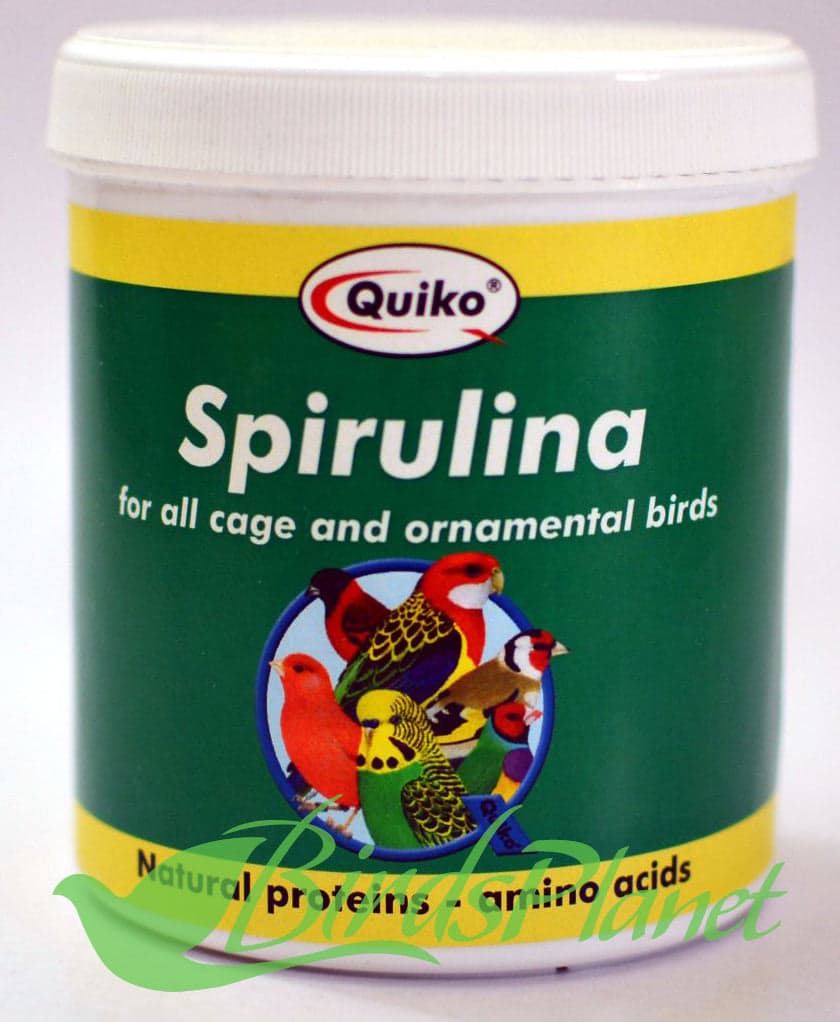 Quiko® Spirulina 

The unique properties of Spirulina are the combination of the various

components and their ability to work together. Spirulina intensifies natural

feather colo