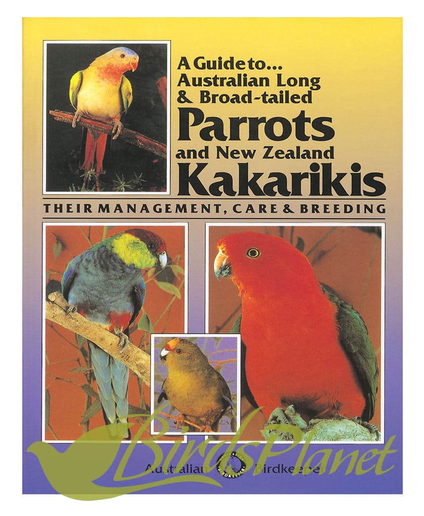 A Guide to Australian Long and Broadtailed Parrots and NZ Kakarikis 

 This full colour 88-page title features beautiful photography throughout. Each of the 12 species is featured