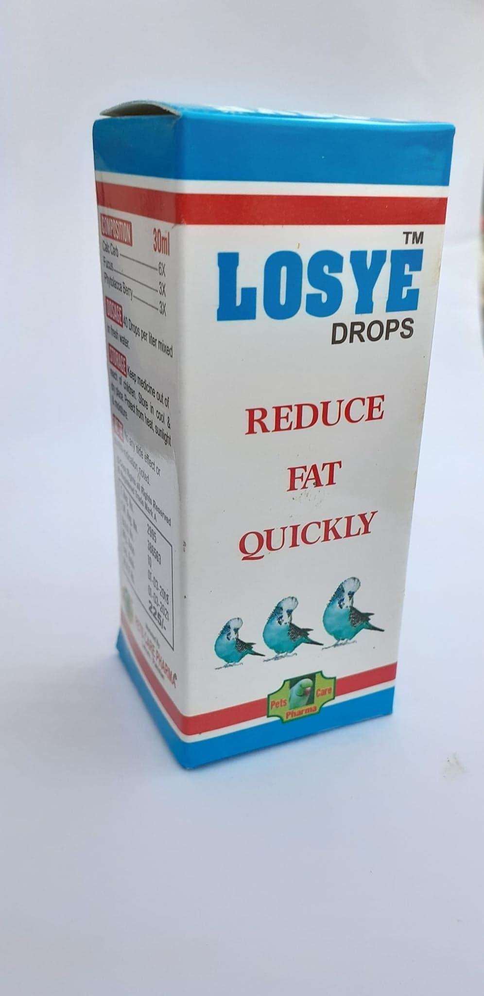 LOSYE DROPS (Reduce Fat Quickly) 

 Reduce fat quickly.

 Tones up relaxed muscles specially abdominal muscles. 

 Control extra appetite.

 Prevent further accumulation of fat in 