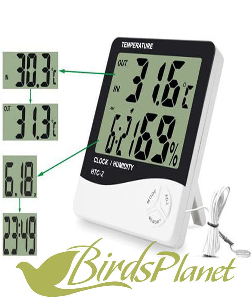 Temperature & Humidity Meter

 This temperature & Humidity meter is characterized at

 Large- Character LCD Display

 Multi-function

 Lower Power consumption

 High Stability & ac