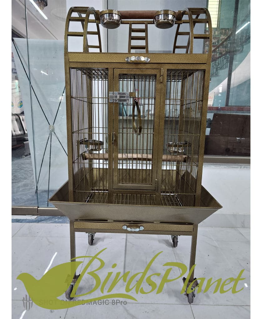 This cage is very beautiful as you can see in attached pictures. Brand New Cages We manufacture after every 5 days so all stock are freshly painted with powder coating work. Believ