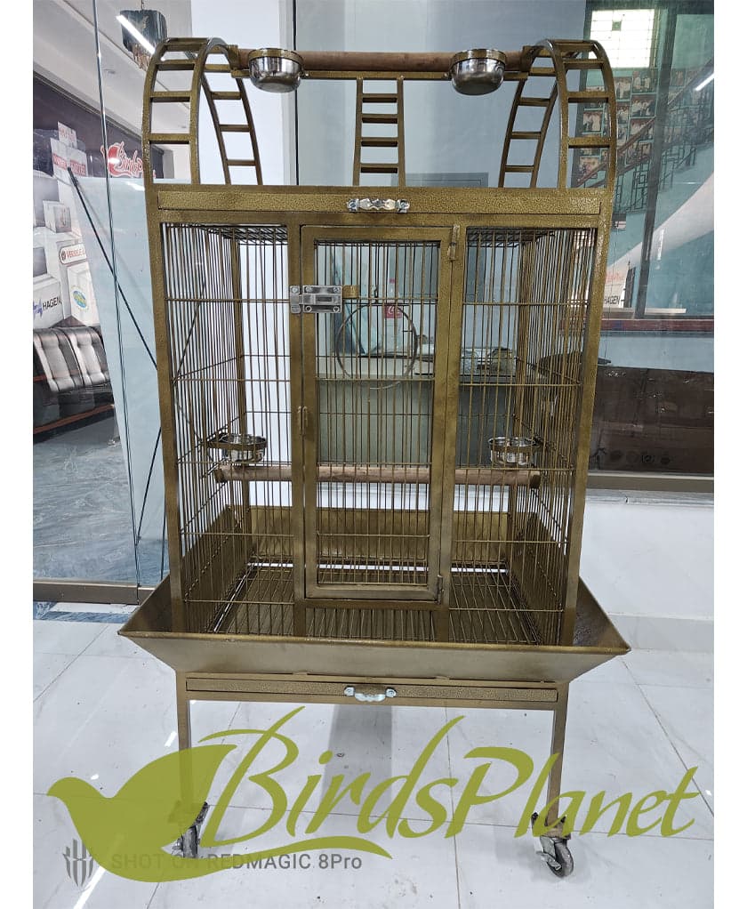 Beautiful Cage for Macaw and other Pet Birds, easy moveable due to high quality wheels

 This cage is very beautiful as you can see in attached pictures. Brand New Cages We manufac