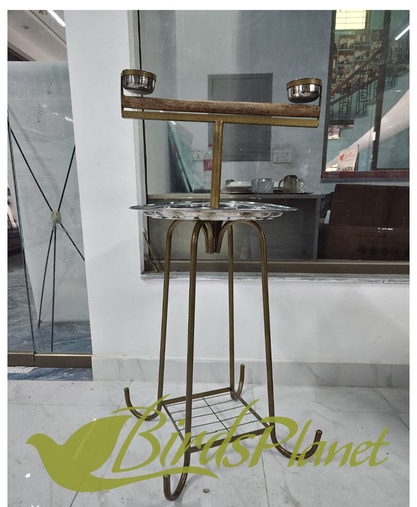 Large Stand for Pet birds 

 This stand is very beautiful as you can see in attached pictures. Brand New stand We manufacture after every 5 days so all stock are freshly painted wi